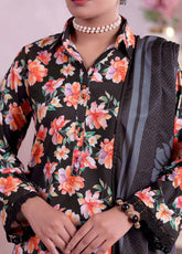 Khaas By Aizal Printed Ayudia 3 Piece Stitched Suit AL25KPA D-09